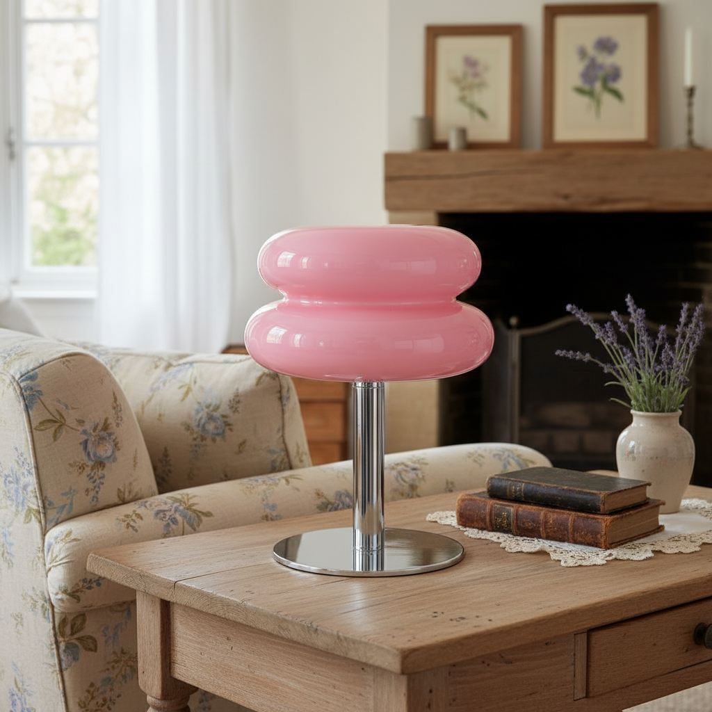 Bauhaus dome glass table lamp