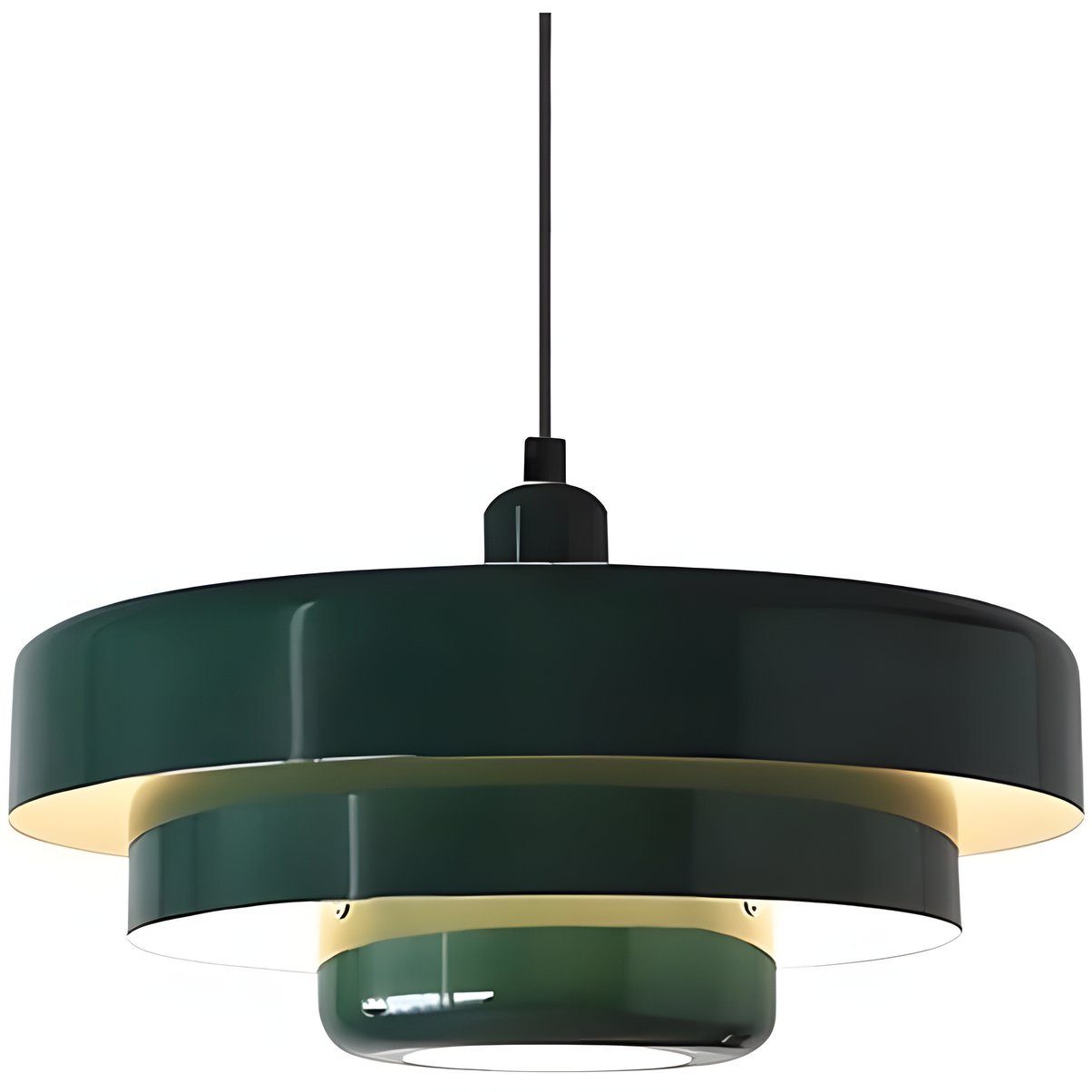Disc light for breakfast nook