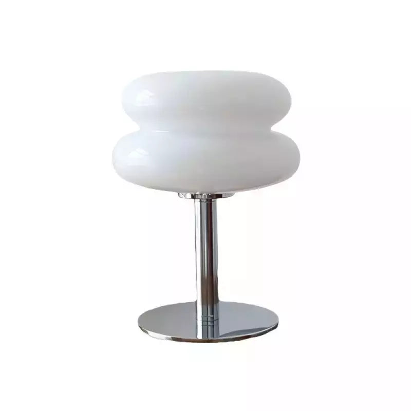 Glass table lamp for desk
