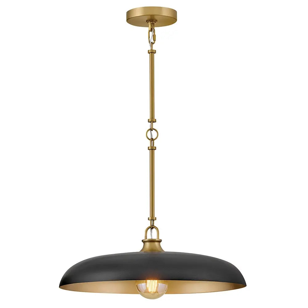 Industrial pendant light for loft