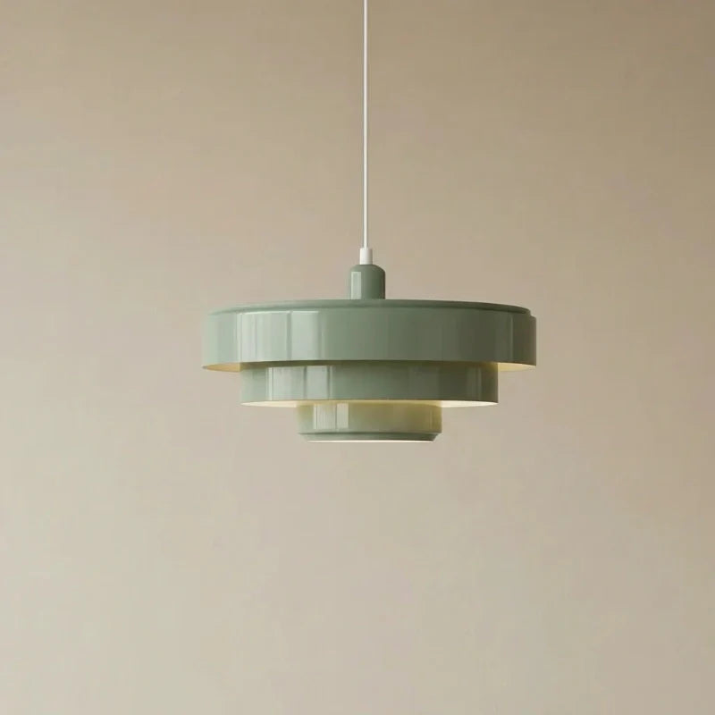 Disc pendant light for kitchen island