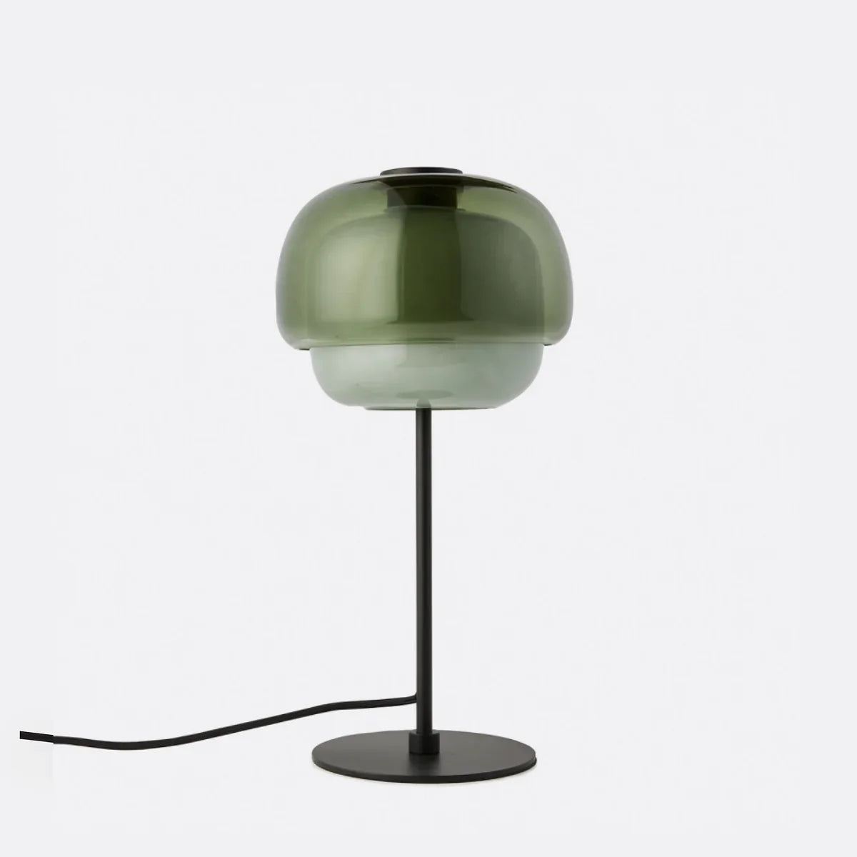 Glass lamp for reading area