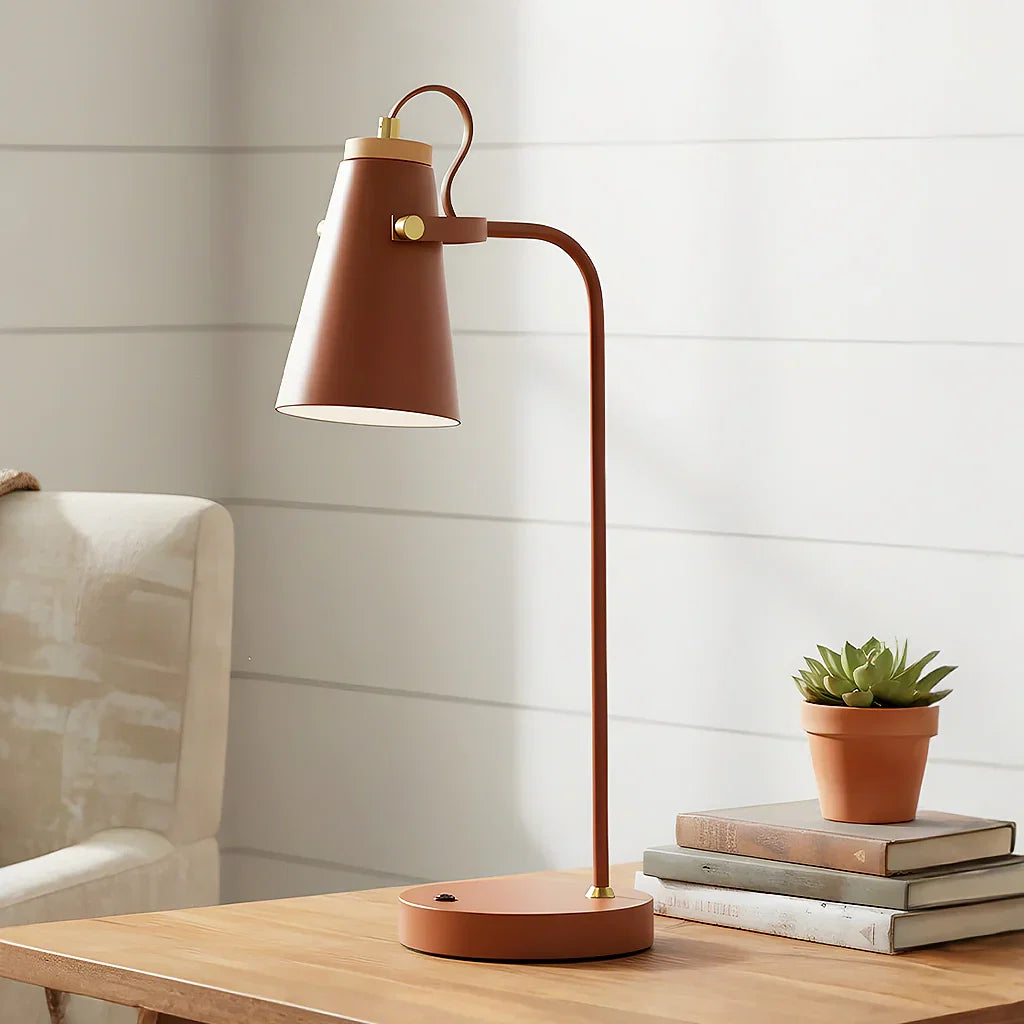 Adjustable bedside table lamp
