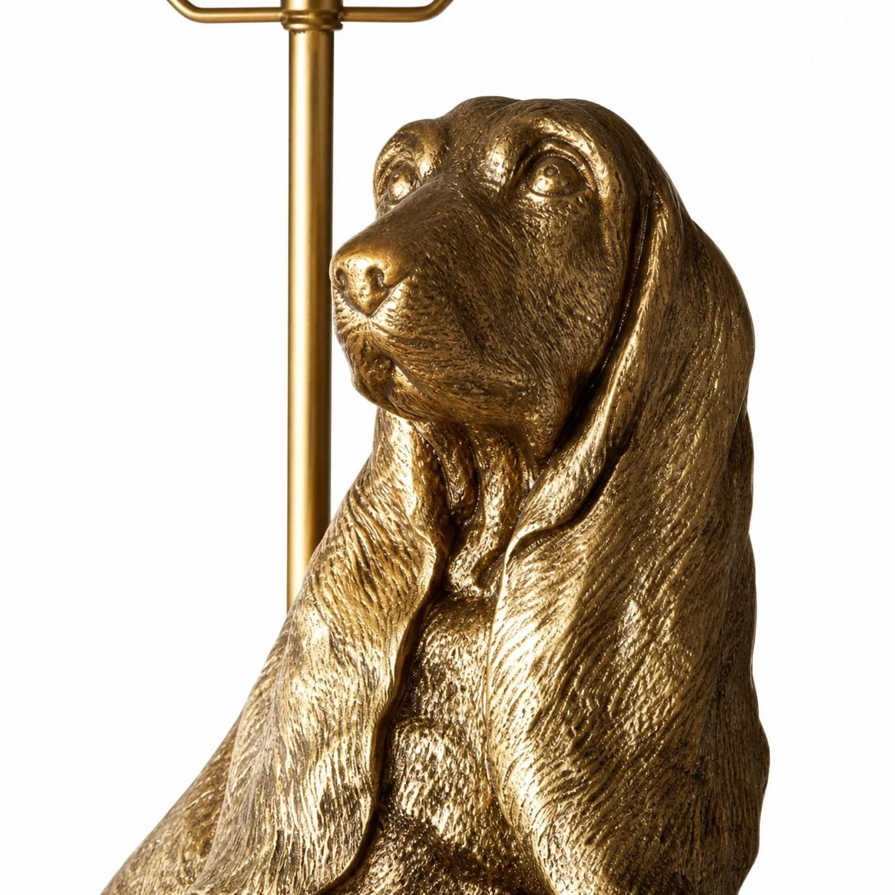 Animal table lamp side view
