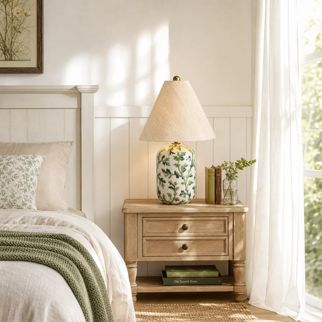 Ceramic lamp for living room