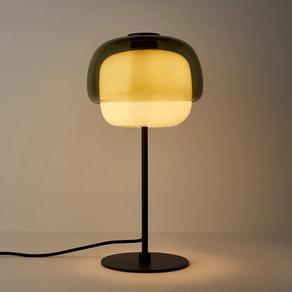 Colored dome table light