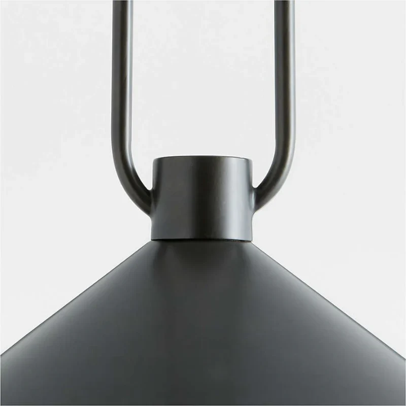 Contemporary cone pendant light