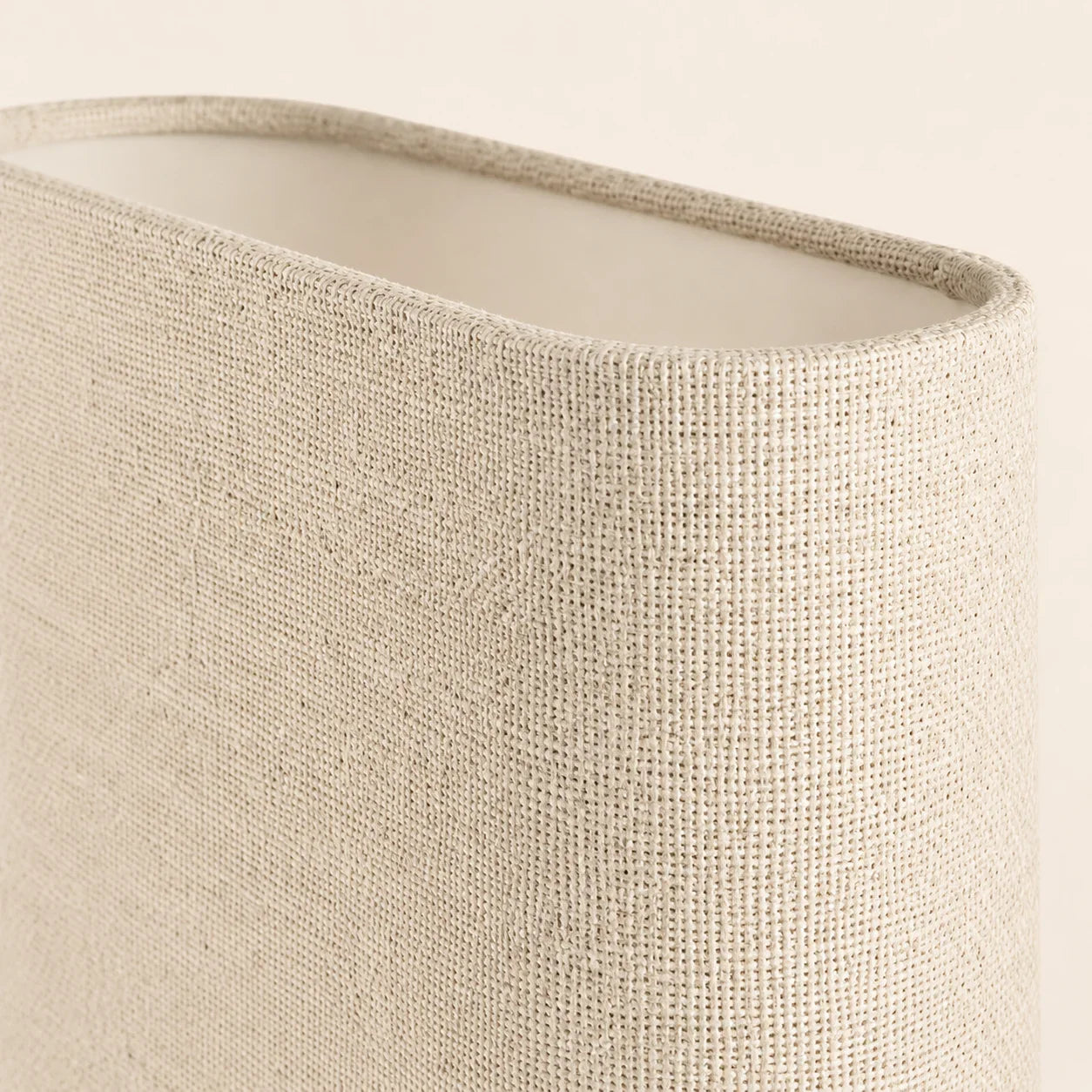 Contemporary linen wall sconce