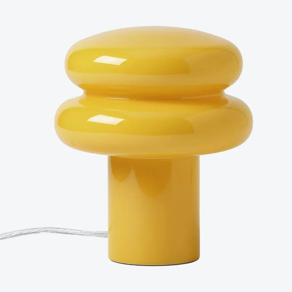 Contemporary mushroom table lamp