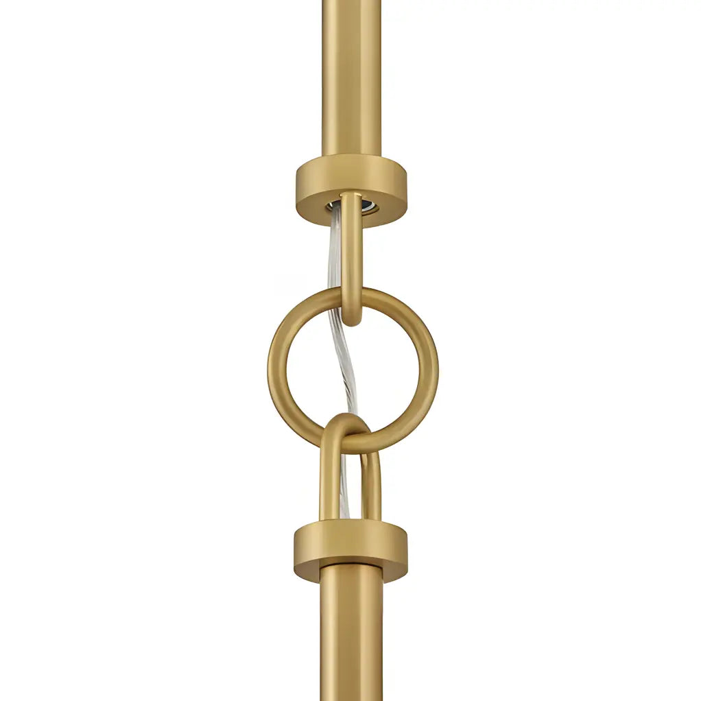 Disc pendant light side view
