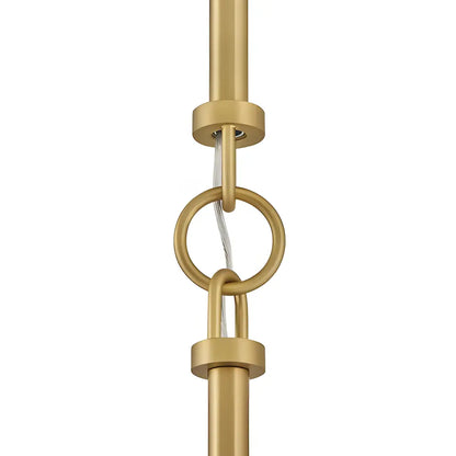 Disc pendant light side view