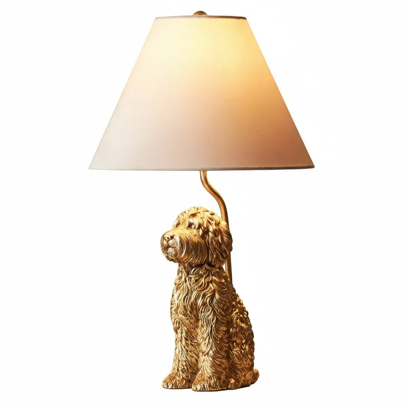 Eclectic animal table lamp