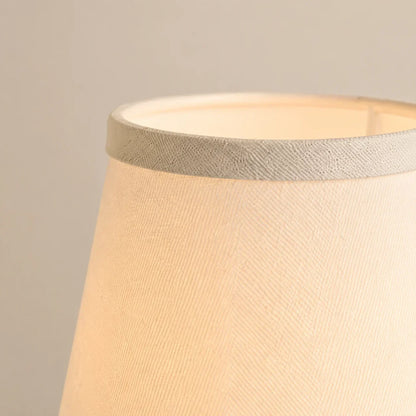 Linen wall sconce for hallway