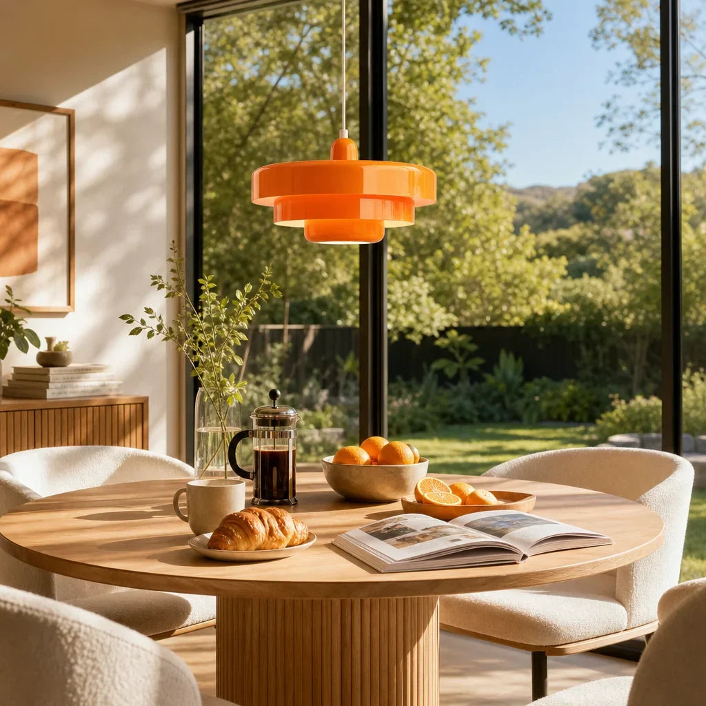 Hardwired Scandinavian pendant light