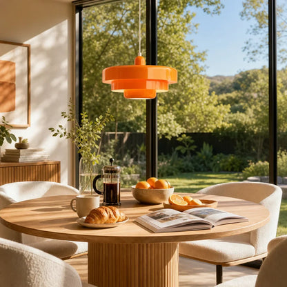 Hardwired Scandinavian pendant light