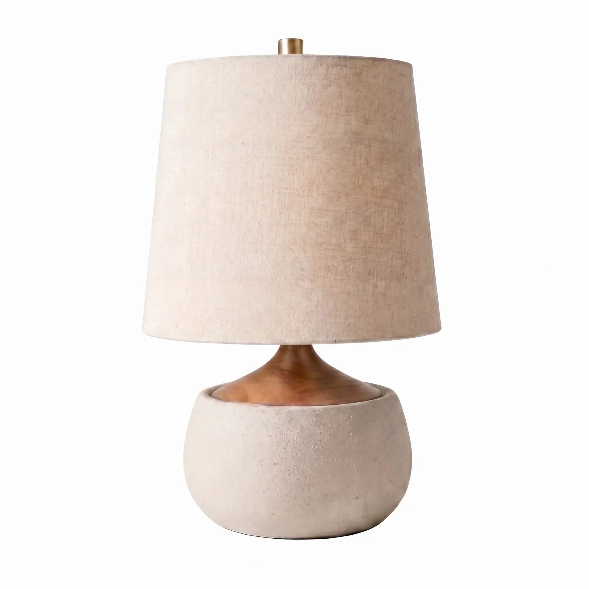 Indoor cement table lamp