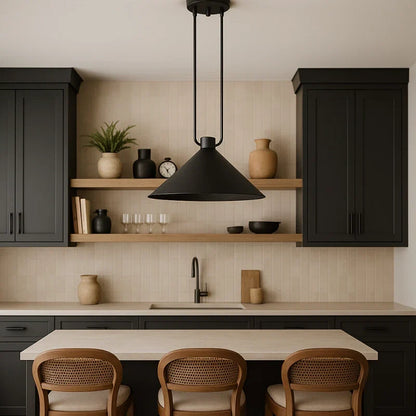 Industrial cone lighting fixture