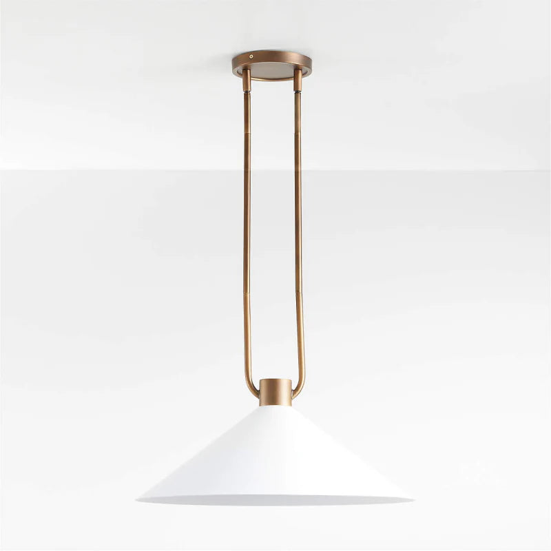 Industrial dining pendant light