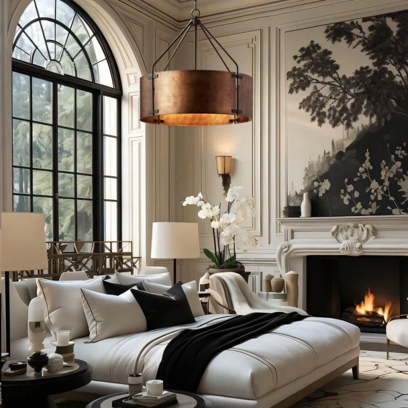 Industrial pendant light for kitchen