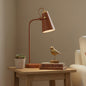 Industrial metal table lamp