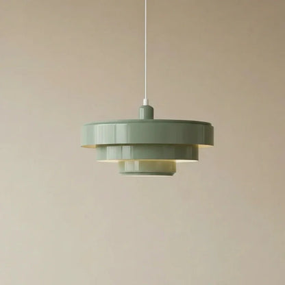 Disc pendant light for kitchen island