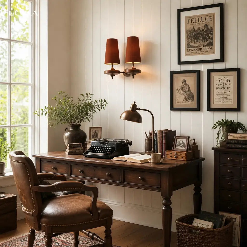 Metal frame fabric wall sconce