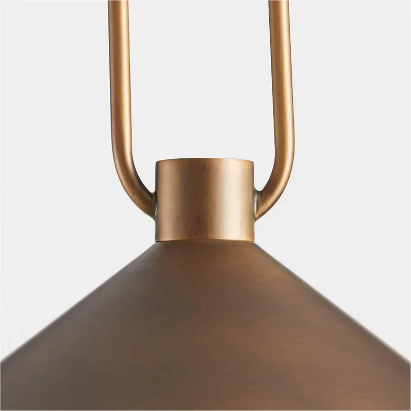 Modern cone pendant light