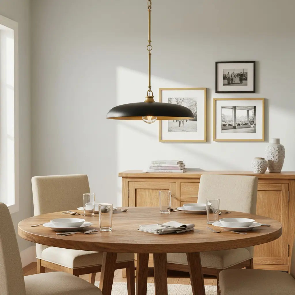 Modern disc light for kitchen