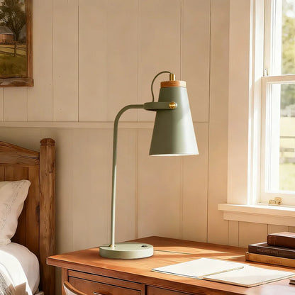 Modern industrial adjustable desk table lamp