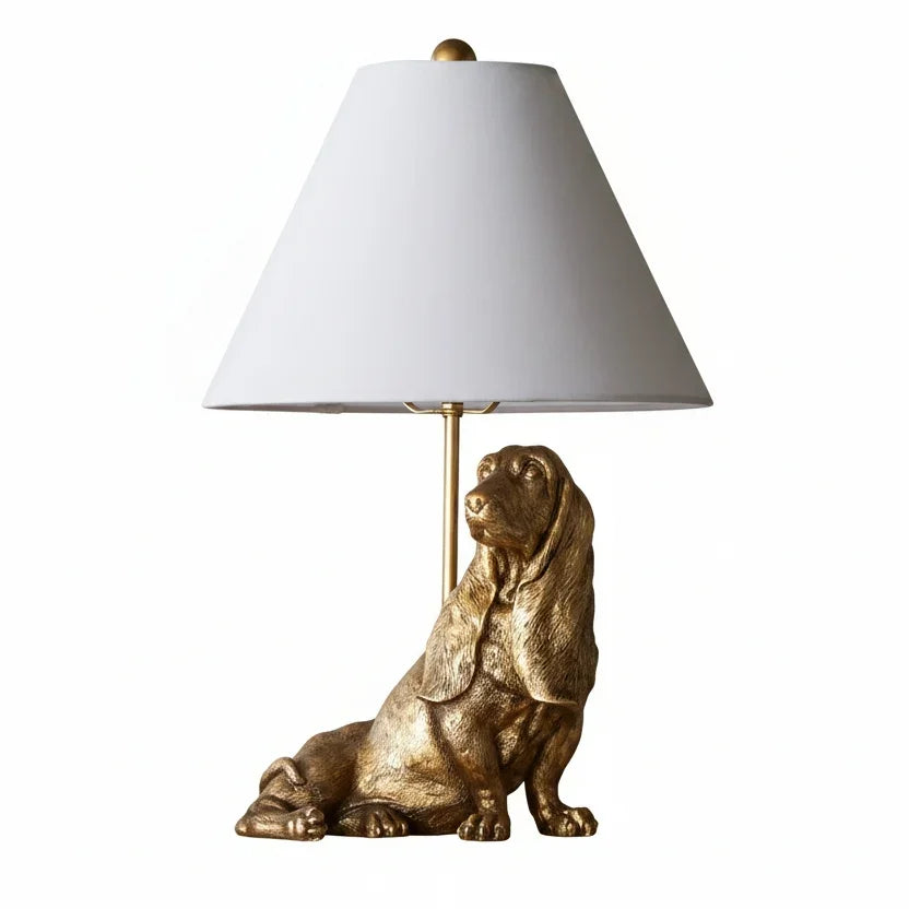 Animal table lamp for office