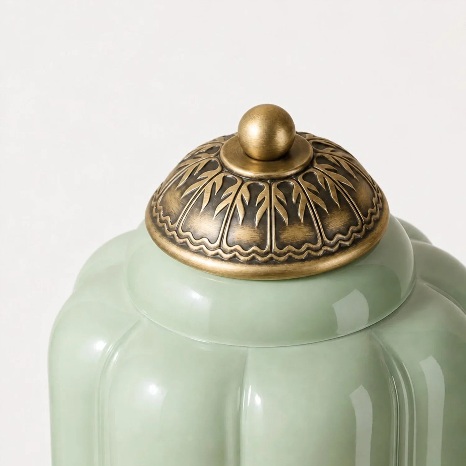 Opal glass bedside table lamp