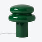 Plug-in mushroom table lamp