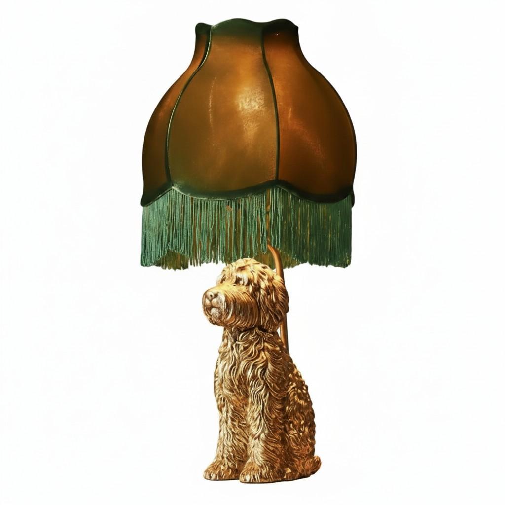 Animal table lamp for reading area
