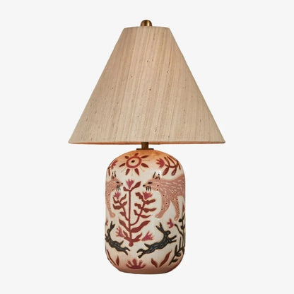 Retro farmhouse table lamp