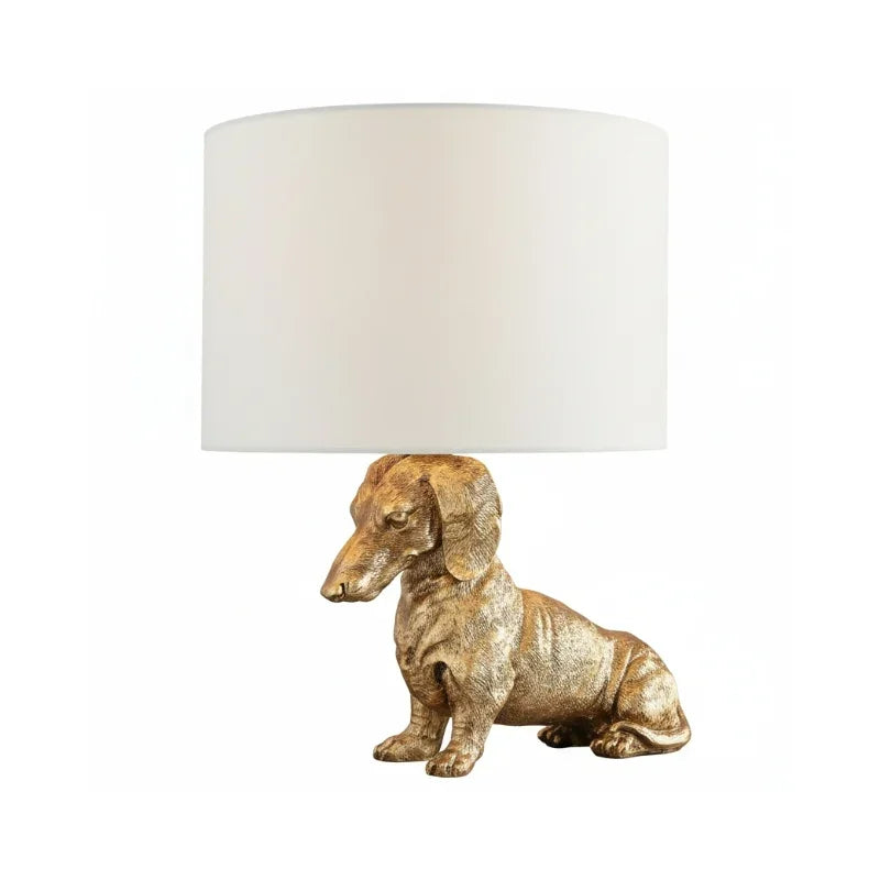 Traditional animal table lamp