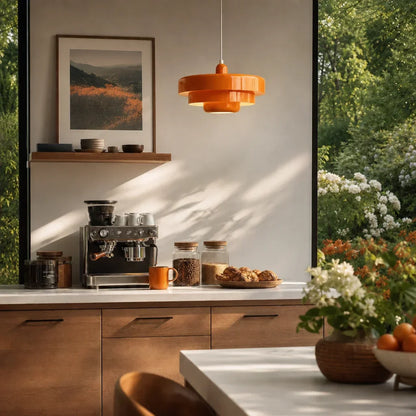 Triple layer ceiling pendant