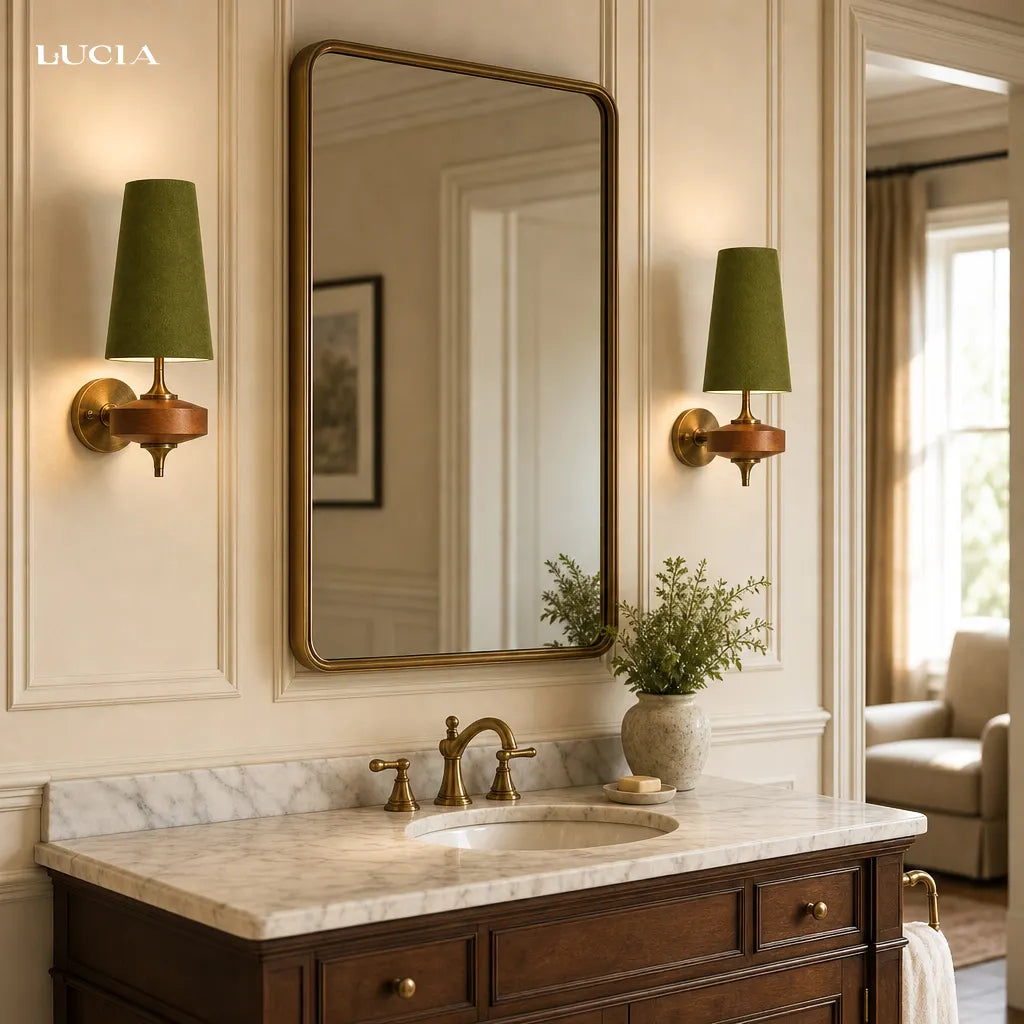 Vintage wall sconce for bedroom