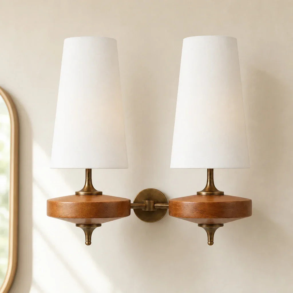Vintage wall sconce for entryway